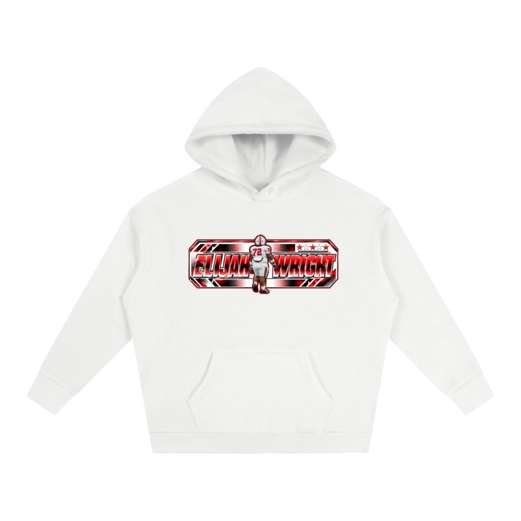 Elijah Wright  Oversize Fleeced Hoodie