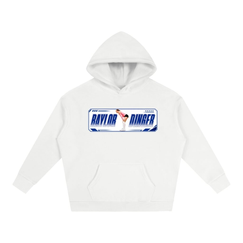 Baylor dinger Oversize Fleeced Hoodie