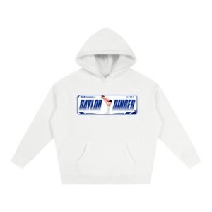Baylor dinger Oversize Fleeced Hoodie - Image 2