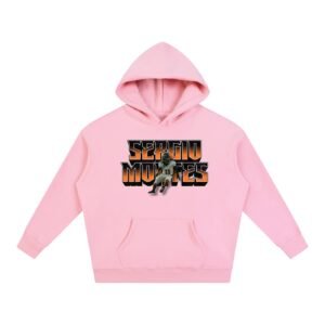 Sergio Montes Oversize Fleeced Hoodie - Image 5