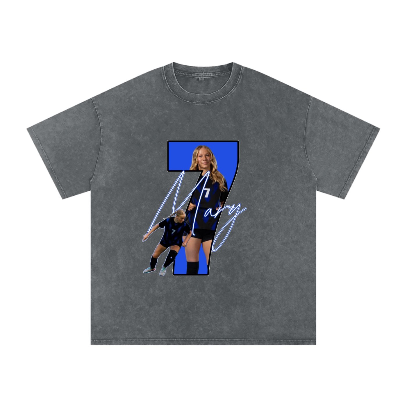 Mary Webb Snow Washed Oversized TEE - Image 4