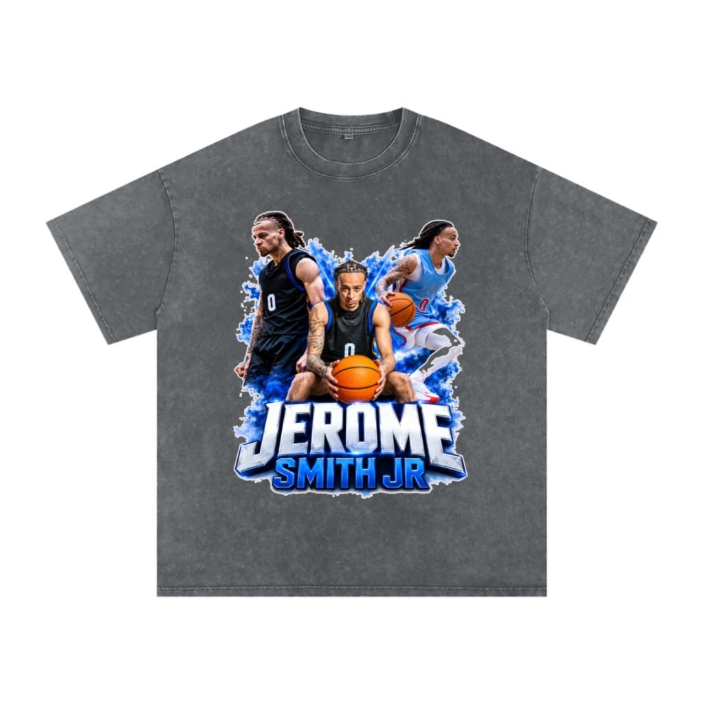 Jerome Smith Jr Snow Washed Oversized TEE