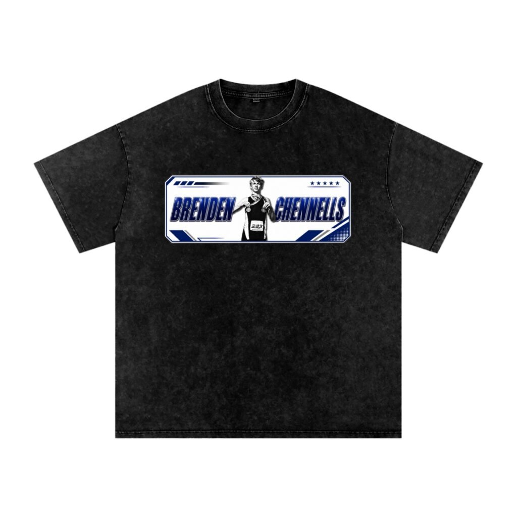 Brendon Chennells Snow Washed Oversized TEE