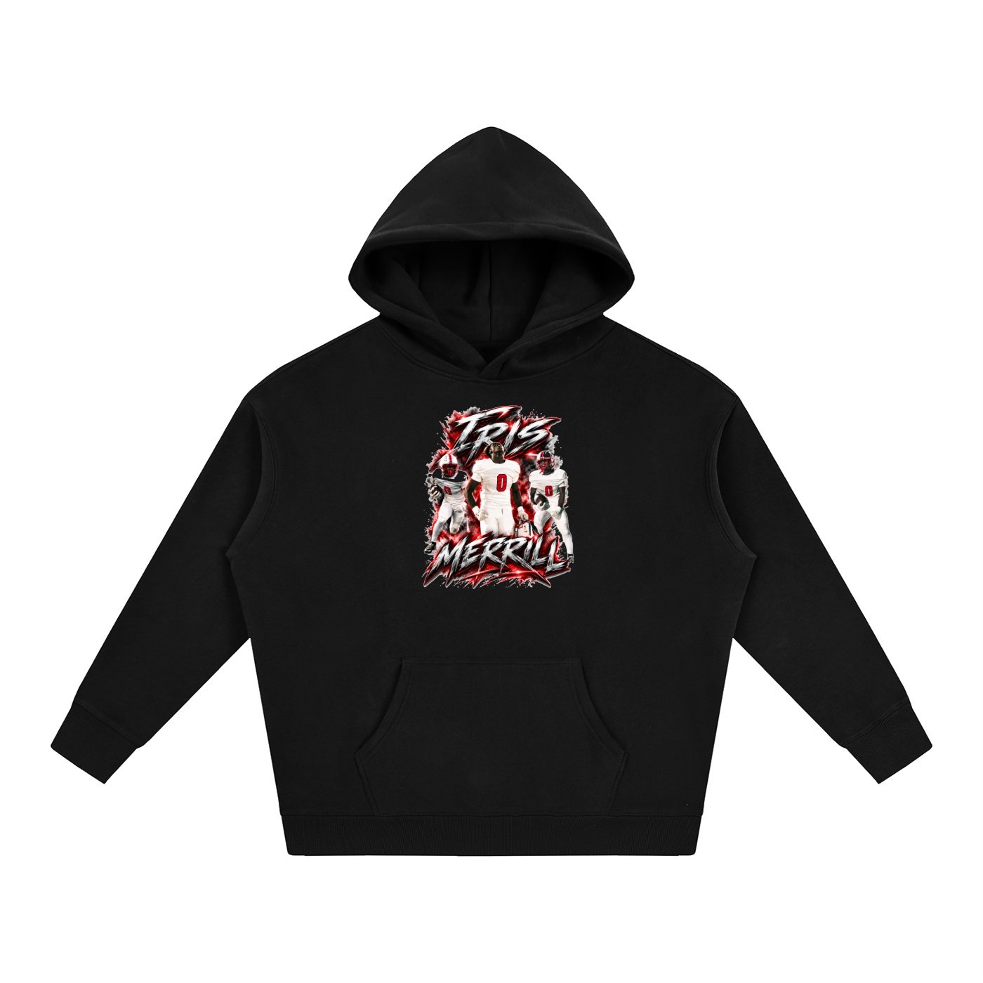 Iris Merrill Oversize Fleeced Hoodie - Image 1