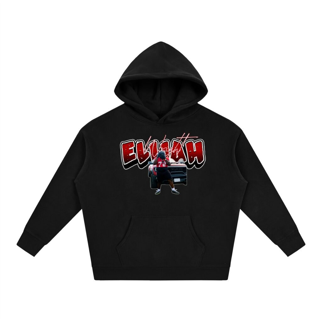 Elijah Wright Oversize Fleeced Hoodie