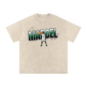 Gavin Marcel Threadgill  Snow Washed Oversized TEE - Image 2