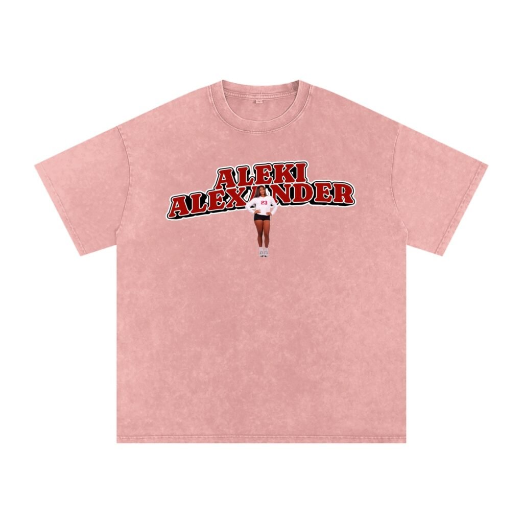 Aleki Alexander Snow Washed Oversized TEE