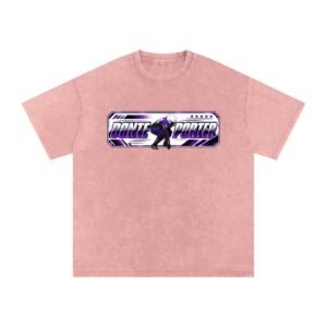 Donte Porter ll Snow Washed Oversized TEE - Image 5