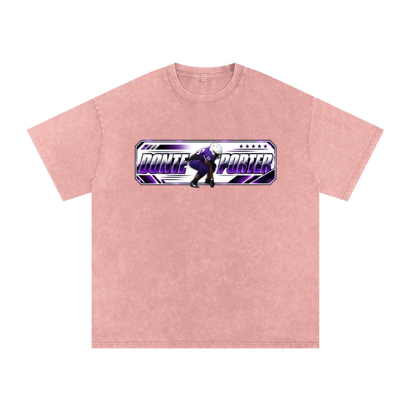 Donte Porter ll Snow Washed Oversized TEE - Image 5