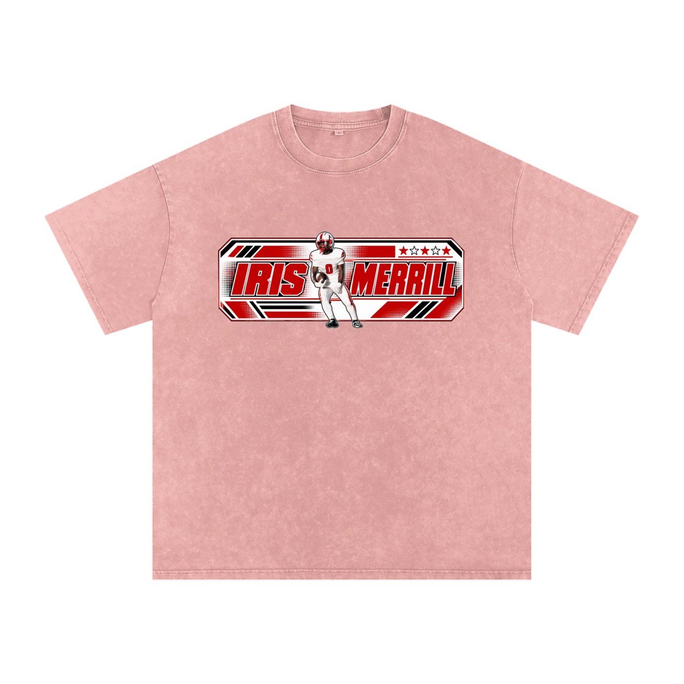 Iris Merrill Snow Washed Oversized TEE - Image 5