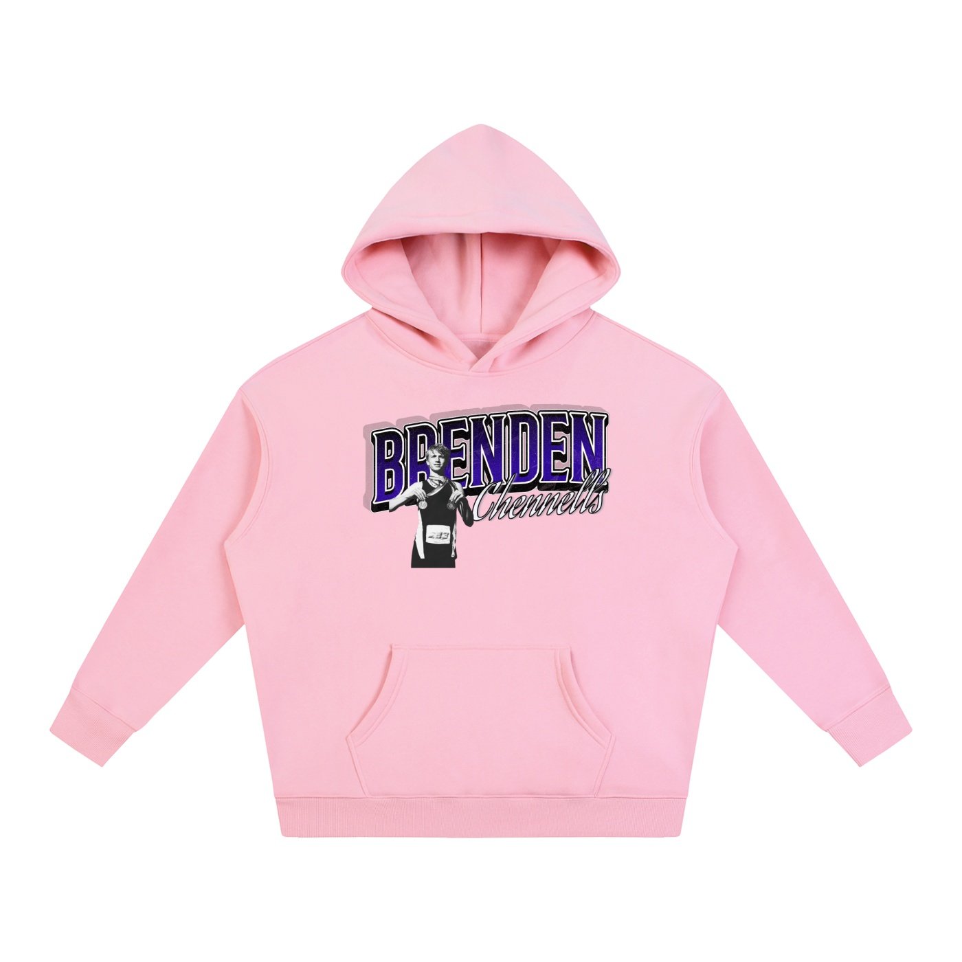 Brenden Chennells Oversize Fleeced Hoodie - Image 5