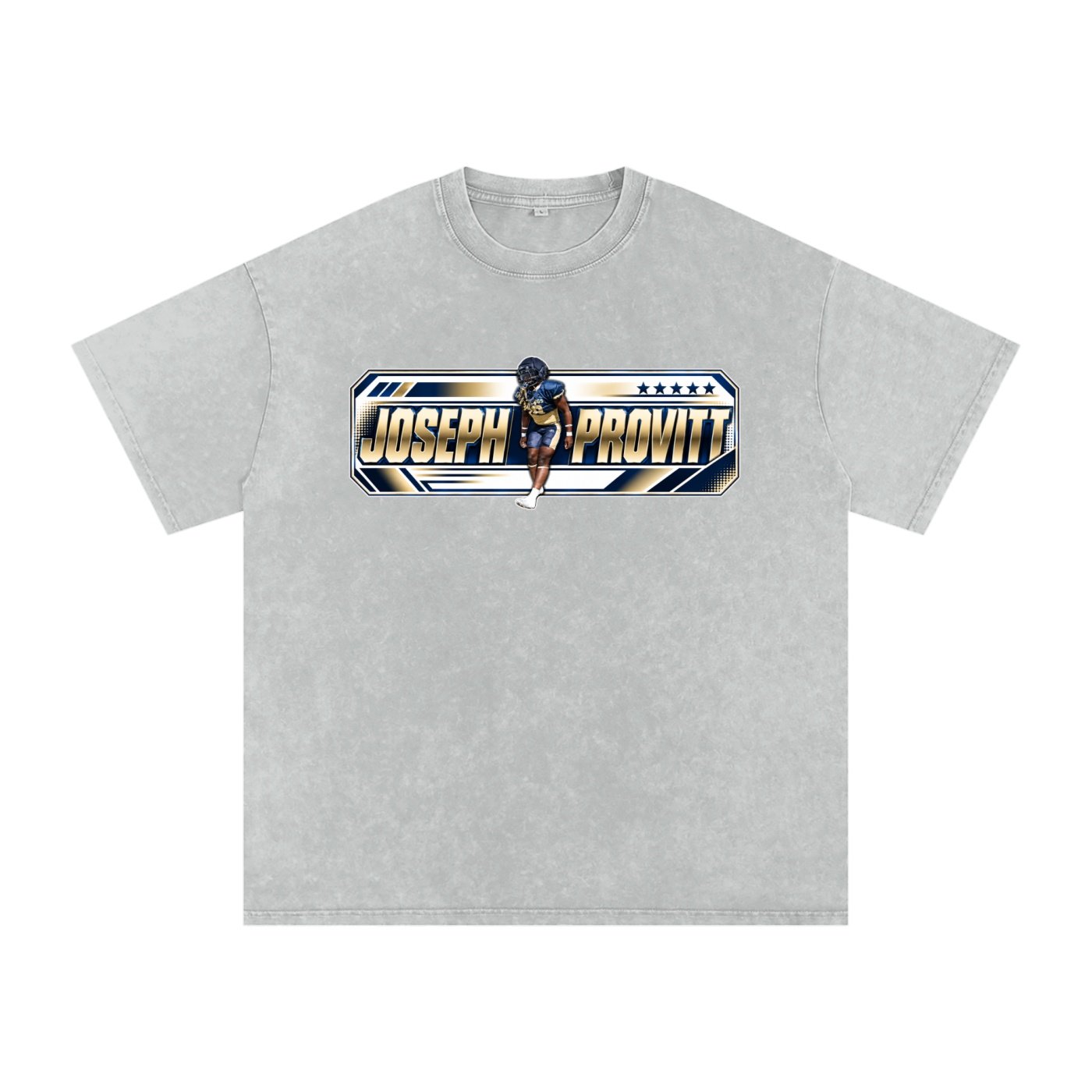 Joseph Provitt  Snow Washed Oversized TEE - Image 3