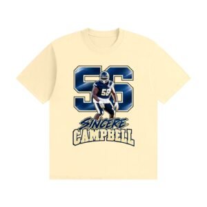 Sincere Campbell Unisex Cotton T-Shirt - Image 3