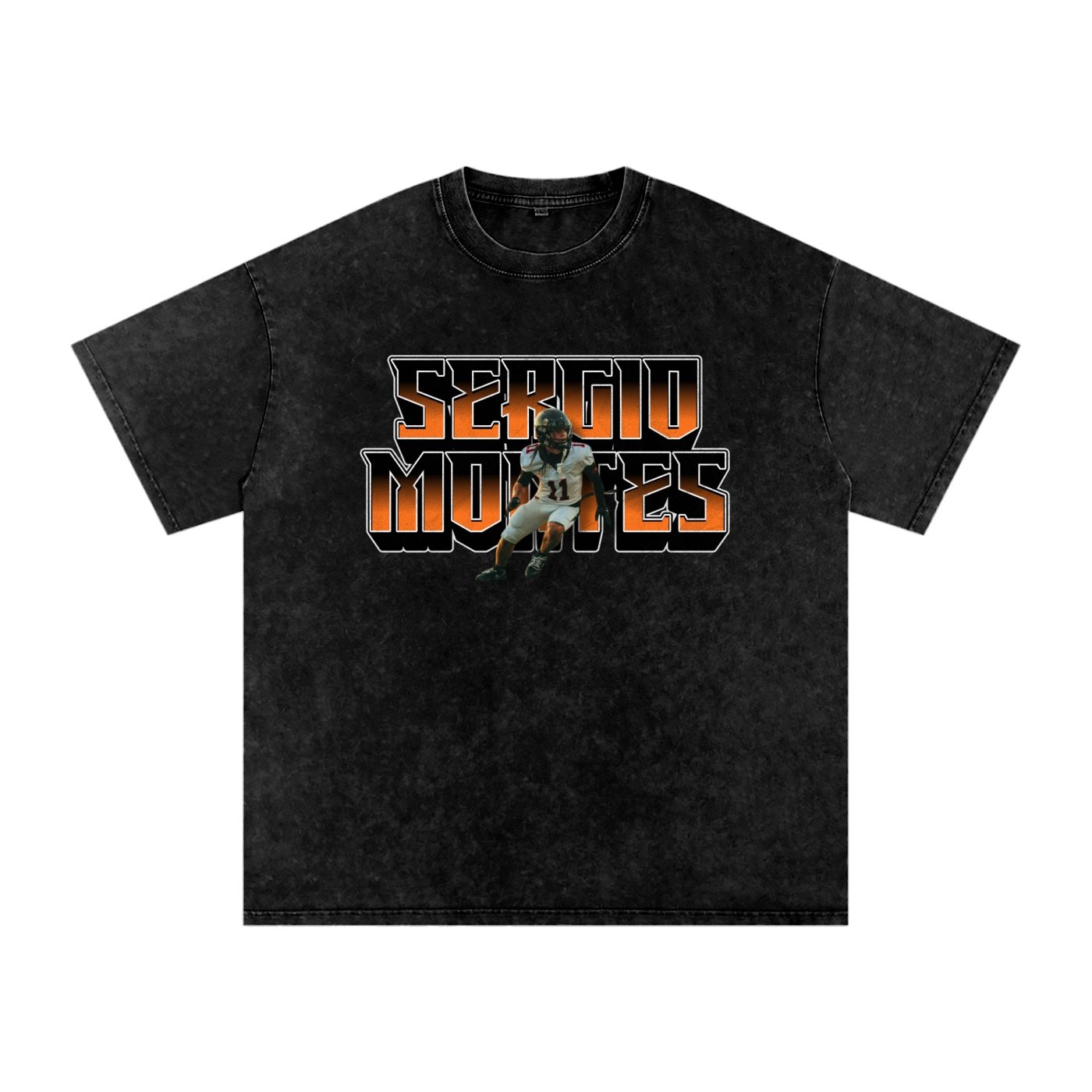 Sergio Montes  Snow Washed Oversized TEE - Image 1