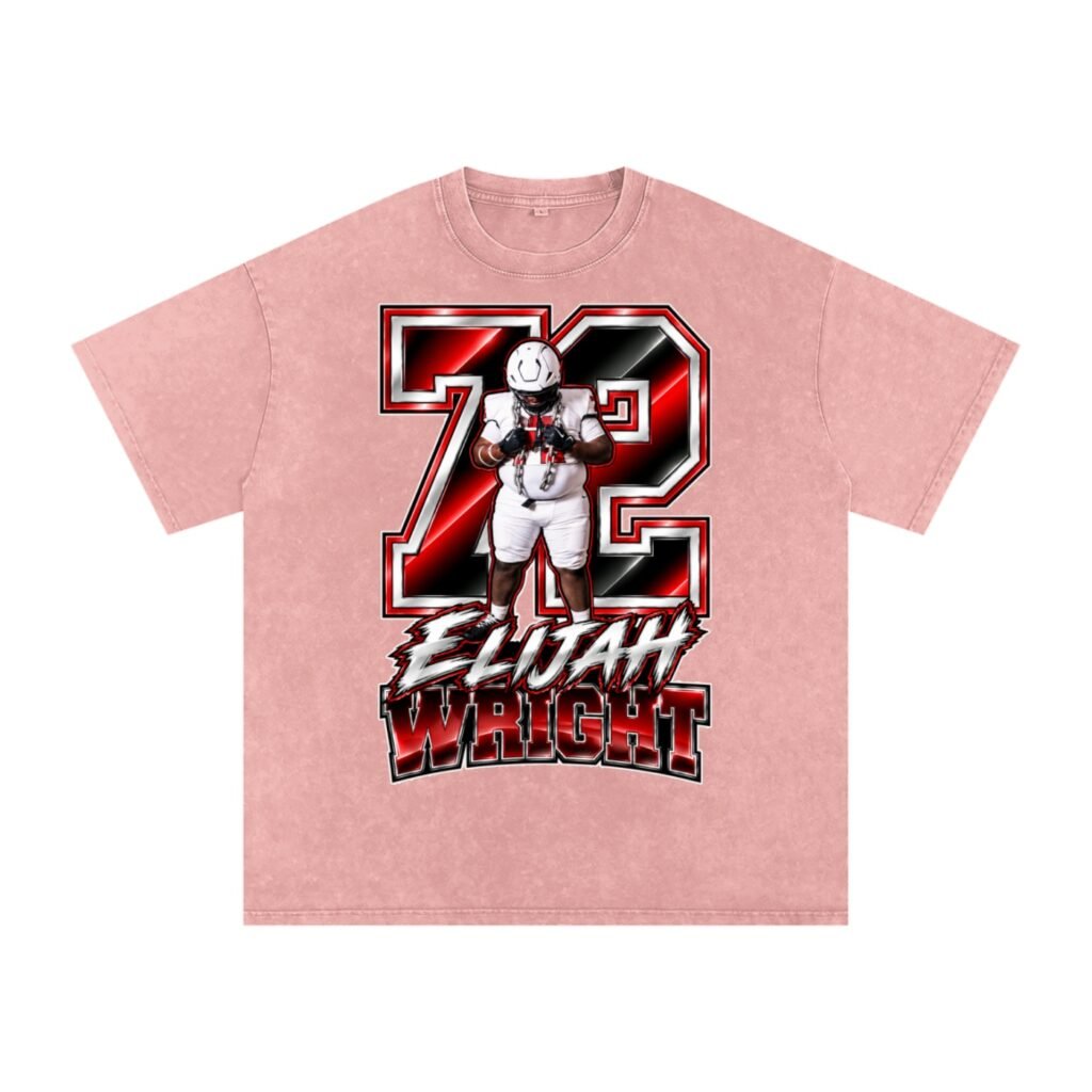 Elijah Wright  Snow Washed Oversized TEE