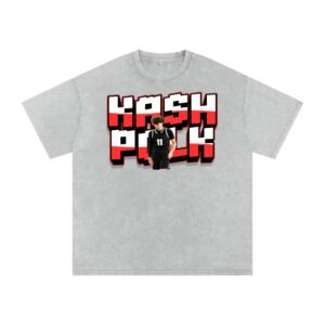 Kash Polk Snow Washed Oversized TEE - Image 3