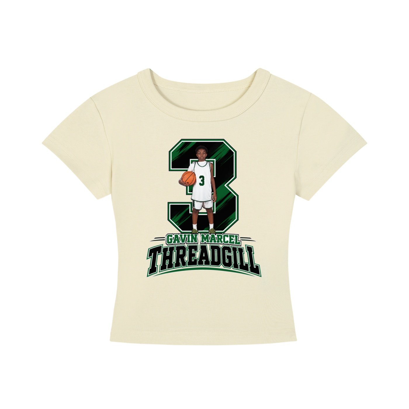 Gavin Marcel Threadgill  Women's CropTop - Image 4