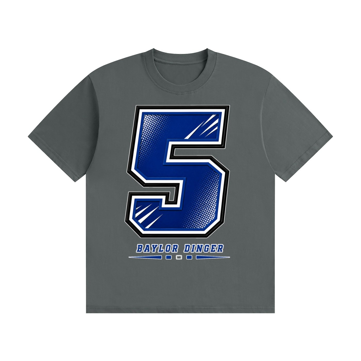 Baylor dinger Unisex Cotton T-Shirt - Image 5