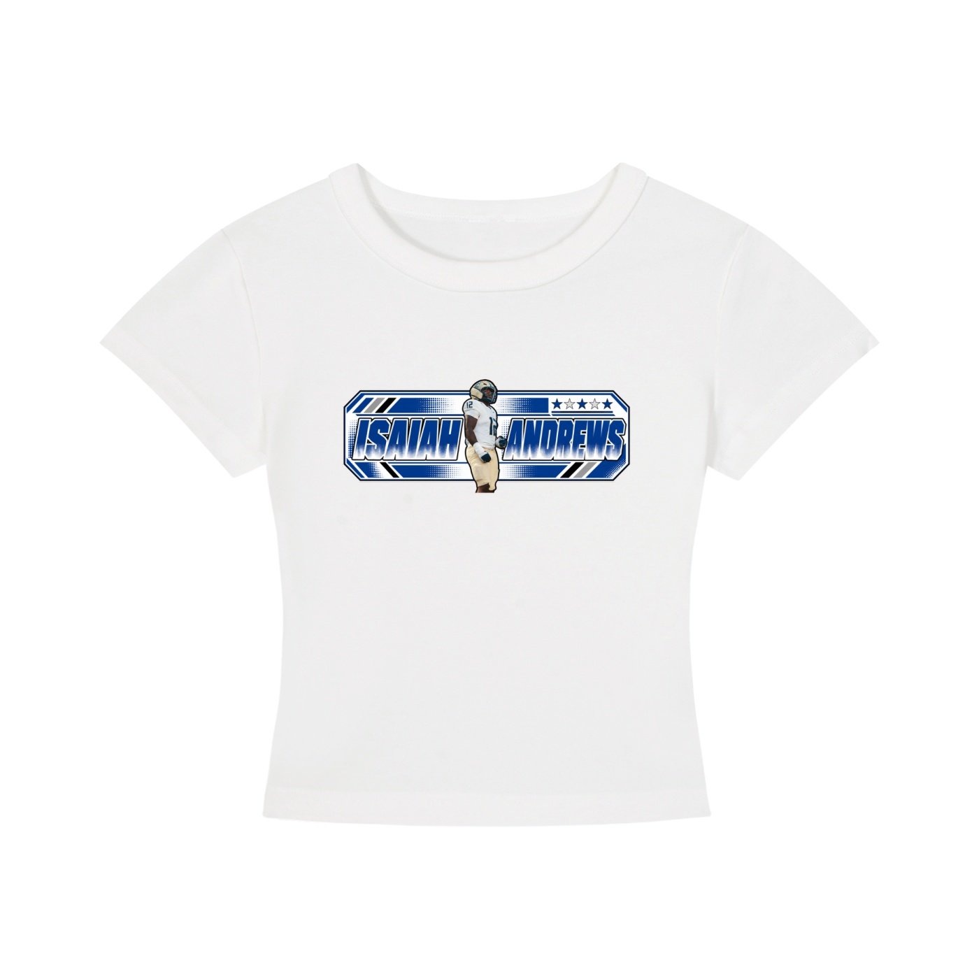 Isaiah Andrews  Women's CropTop - Image 2