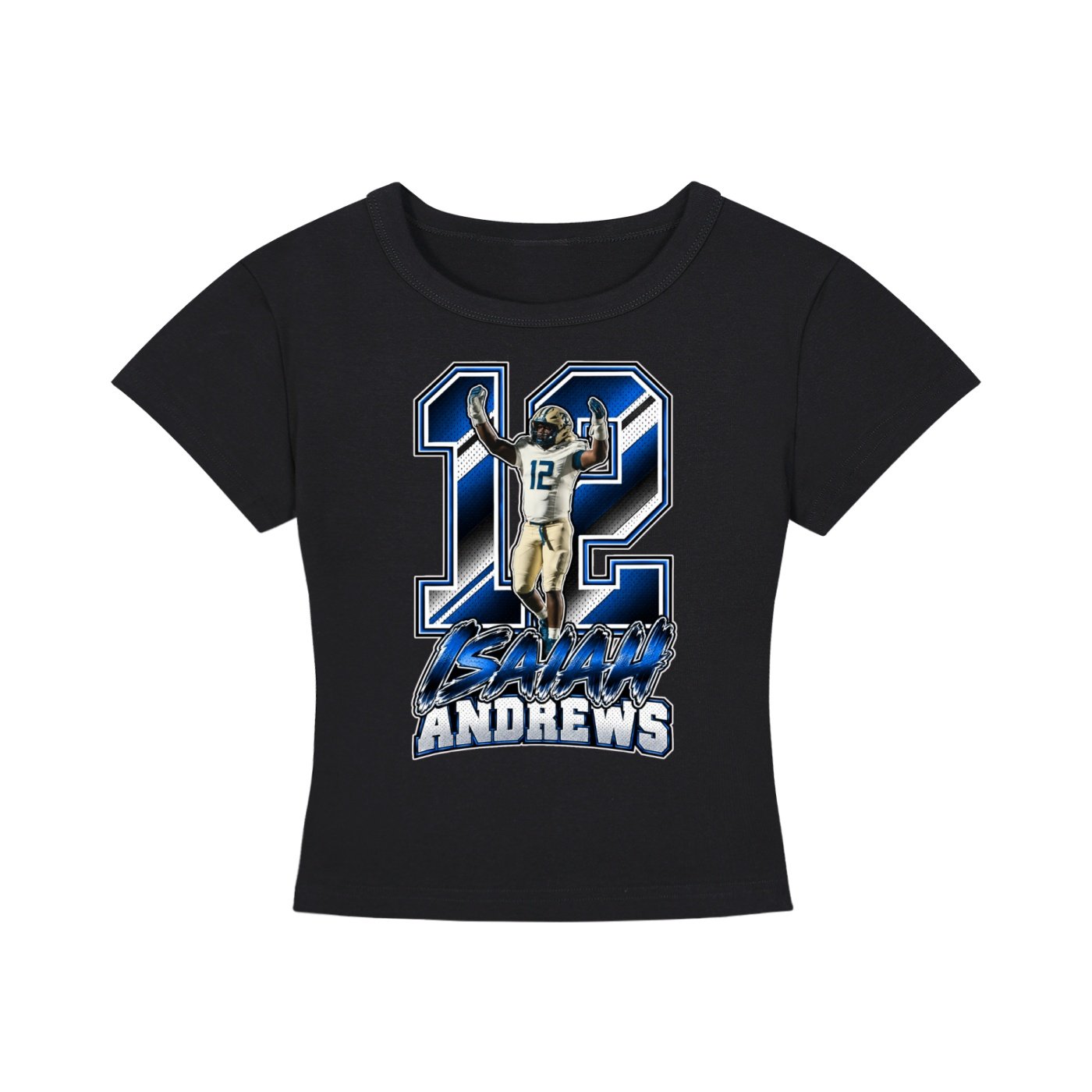 Isaiah Andrews  Women's CropTop - Image 1
