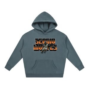 Sergio Montes Oversize Fleeced Hoodie - Image 4