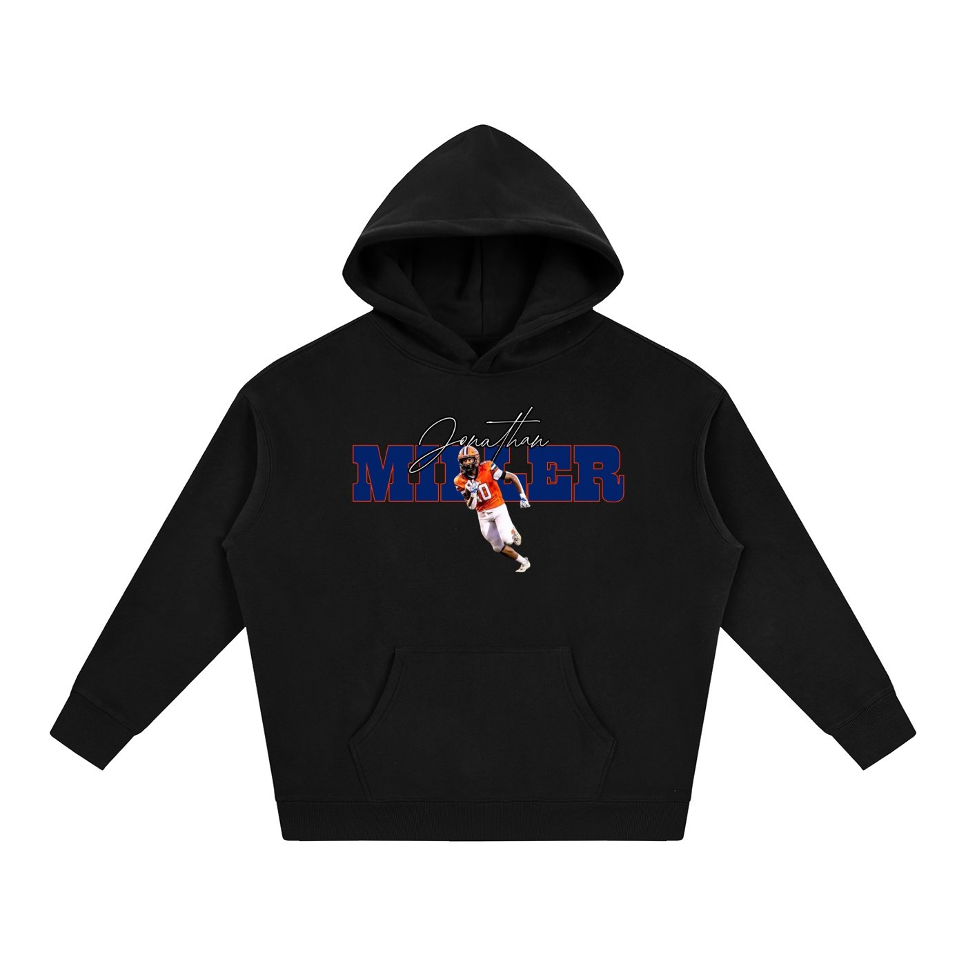 jonathan miller Oversize Fleeced Hoodie - Image 1