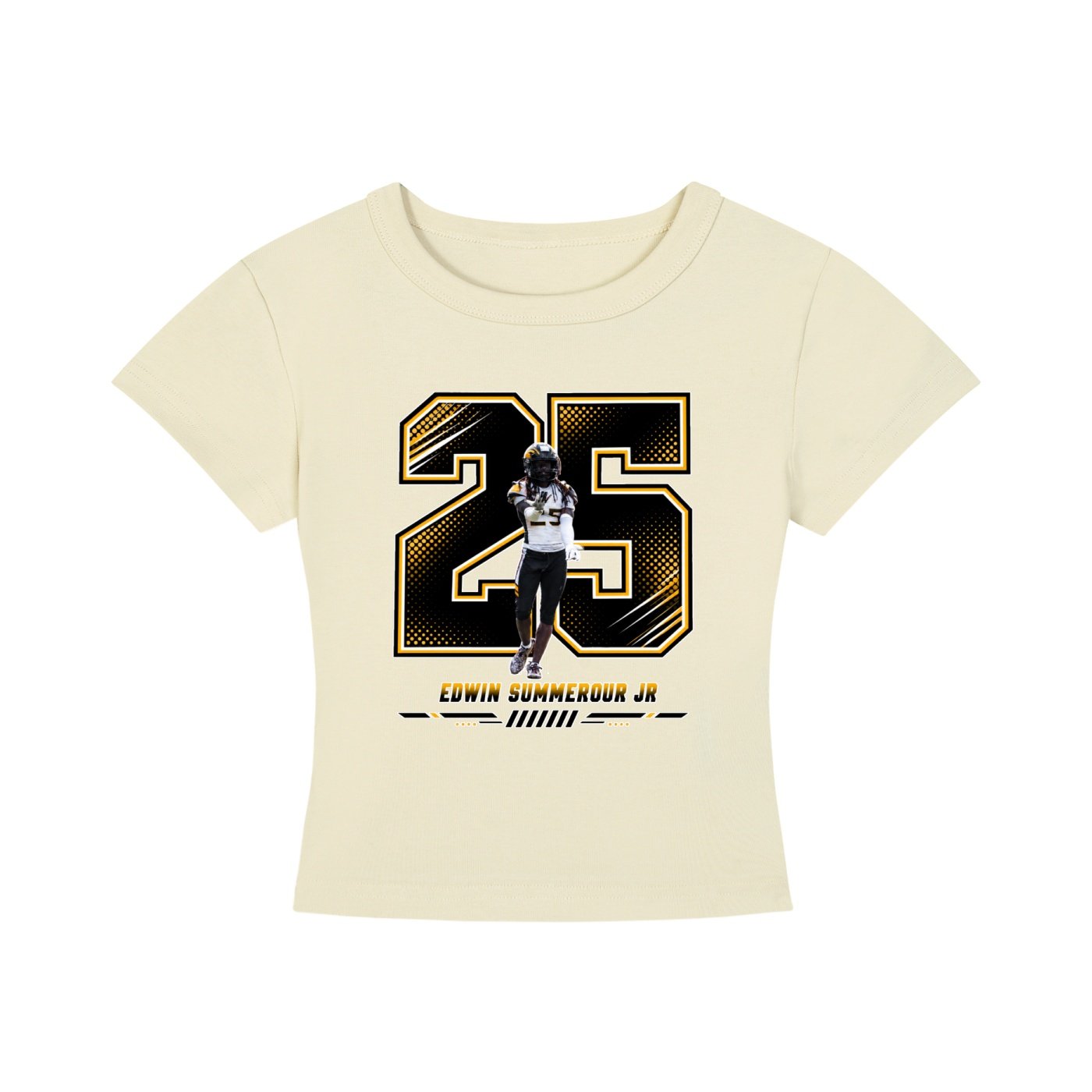 Edwin summerour jr Women's CropTop - Image 4