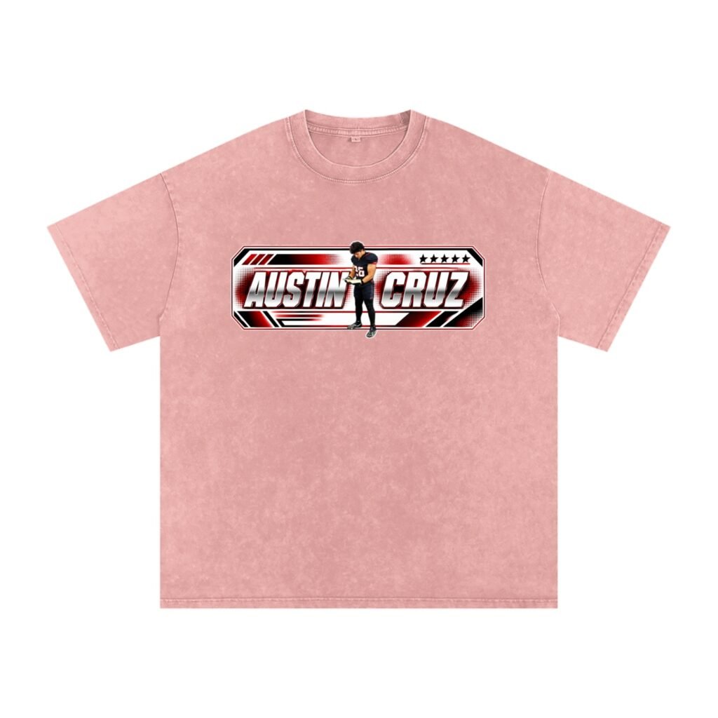 Austin Cruz Snow Washed Oversized TEE