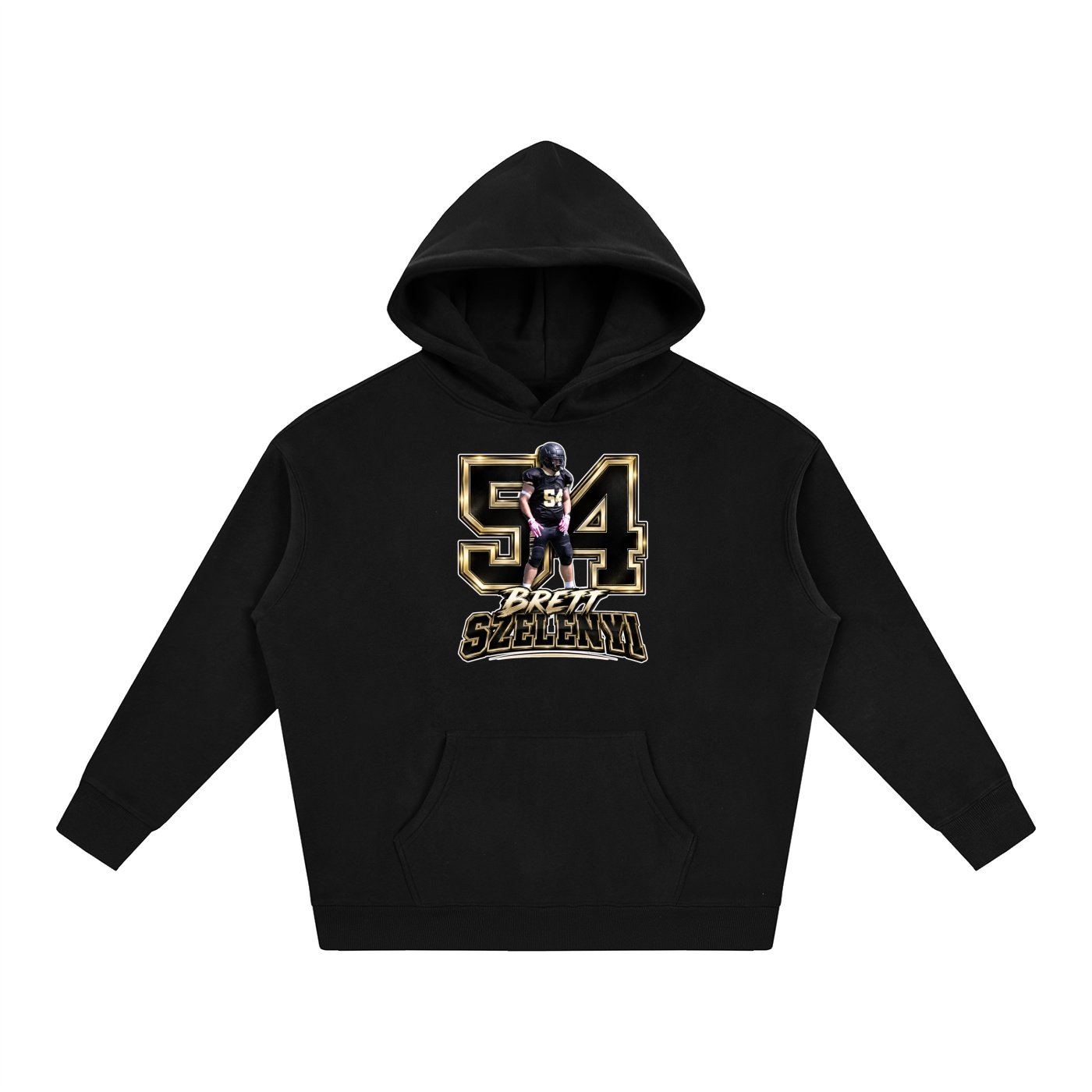 brett szelenyi  Oversize Fleeced Hoodie - Image 1