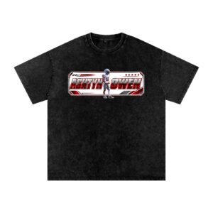 Ashtyn Owen Snow Washed Oversized TEE - Image 1
