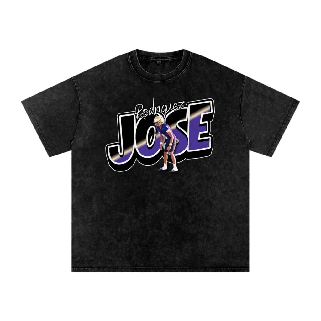 Jose Rodriguez Snow Washed Oversized TEE