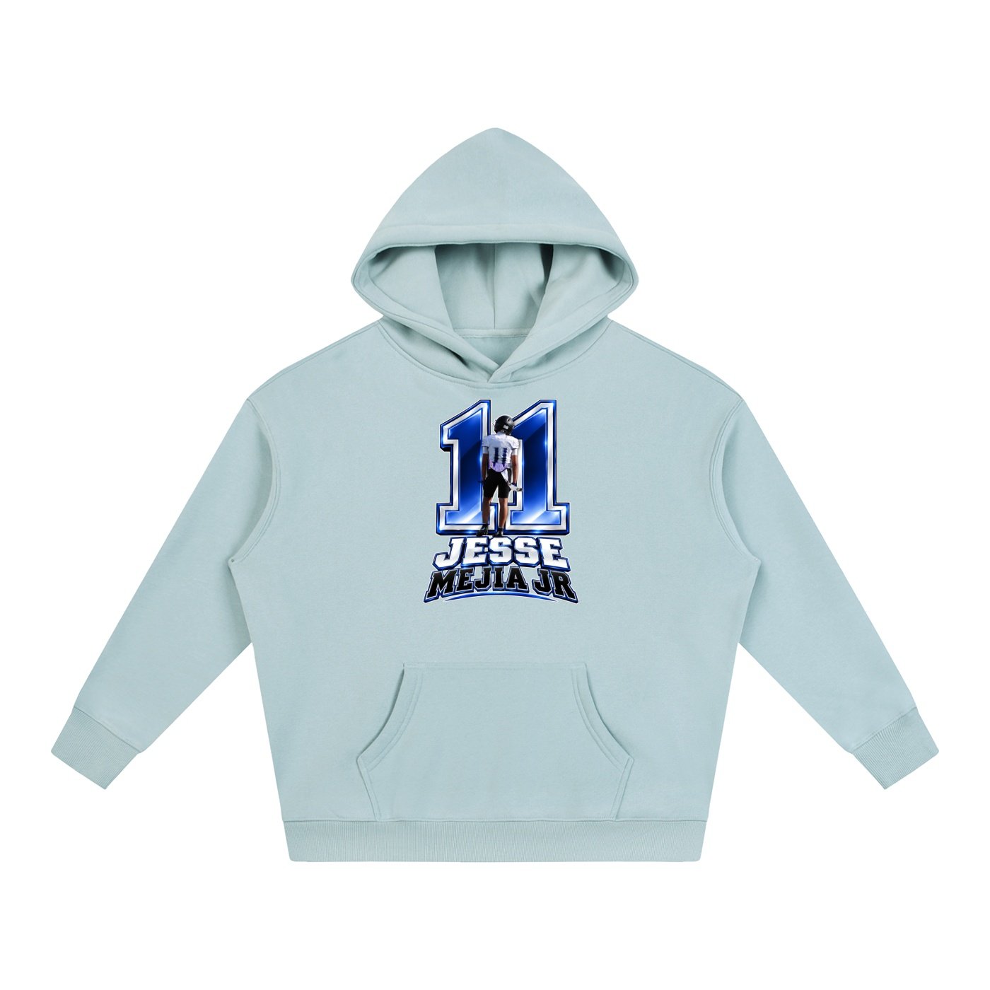 Jesse Mejia Jr  Oversize Fleeced Hoodie - Image 3