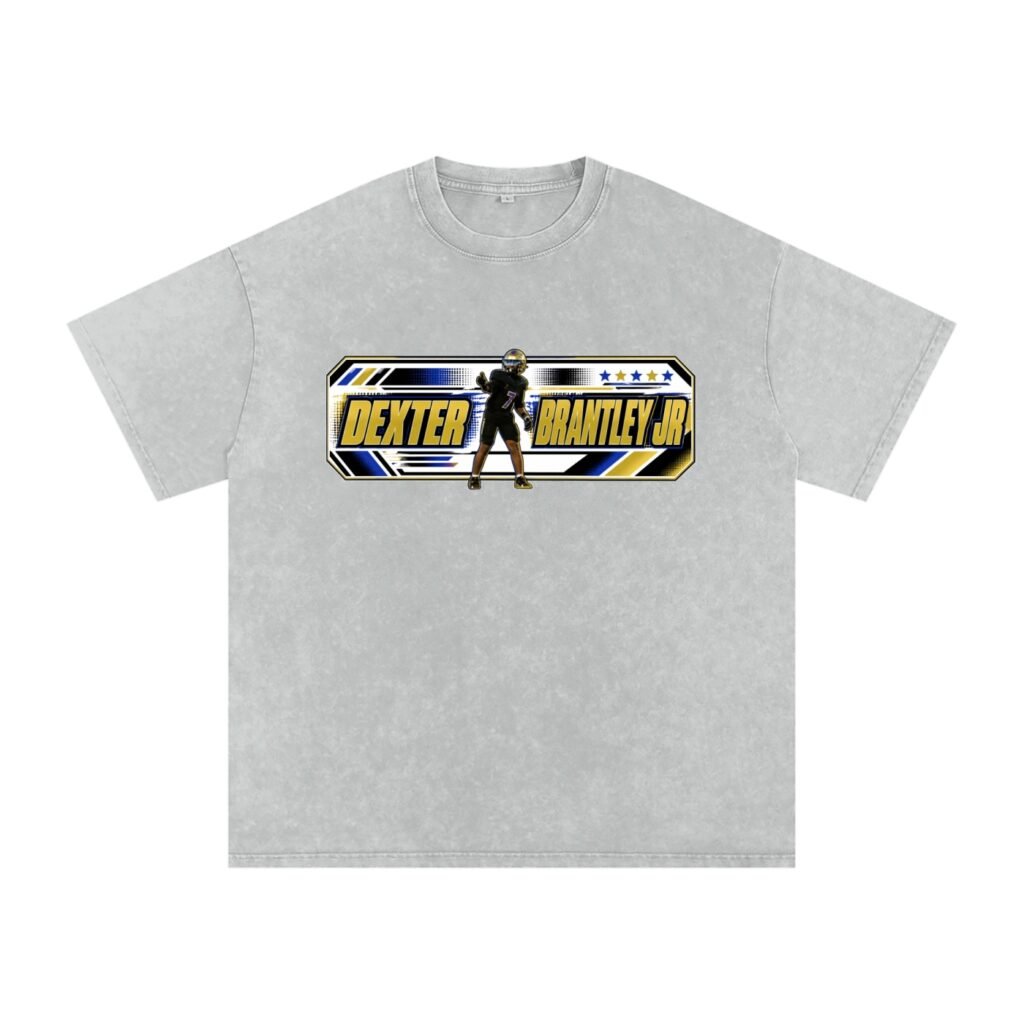 Dexter Brantley Jr, Snow Washed Oversized TEE
