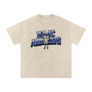 Isaac Andrews  Snow Washed Oversized TEE - Image 2