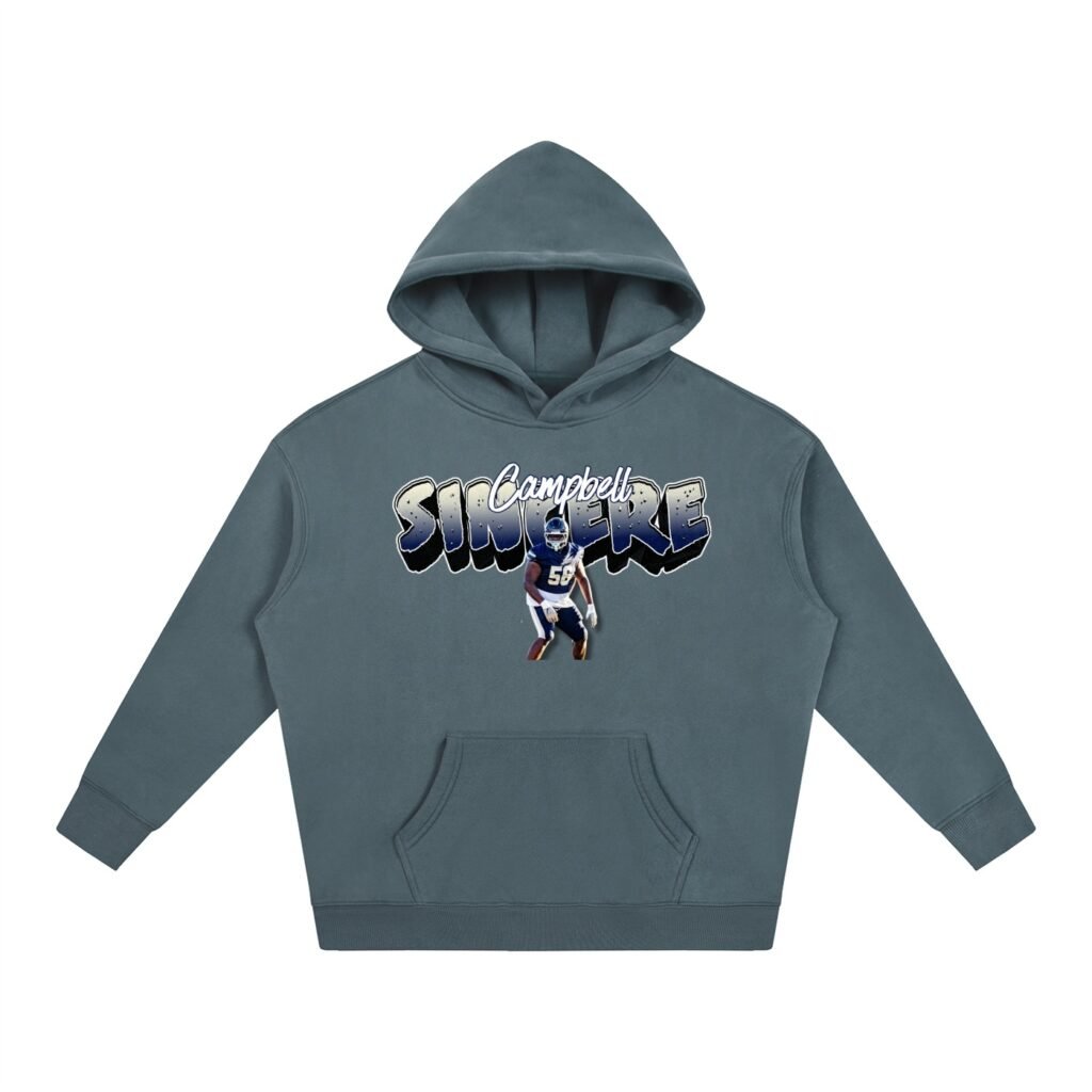 Sincere Campbell Oversize Fleeced Hoodie