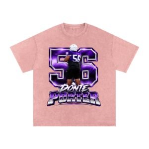 Donte Porter ll Snow Washed Oversized TEE - Image 5