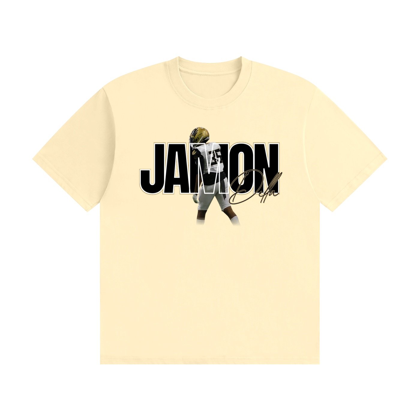 Jamon Della  Unisex Cotton T-Shirt - Image 3