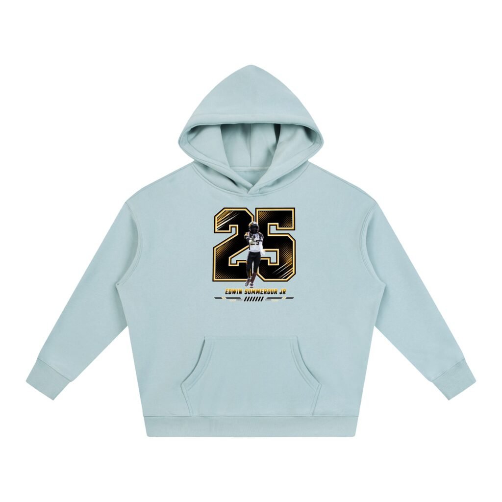 Edwin summerour jr Oversize Fleeced Hoodie