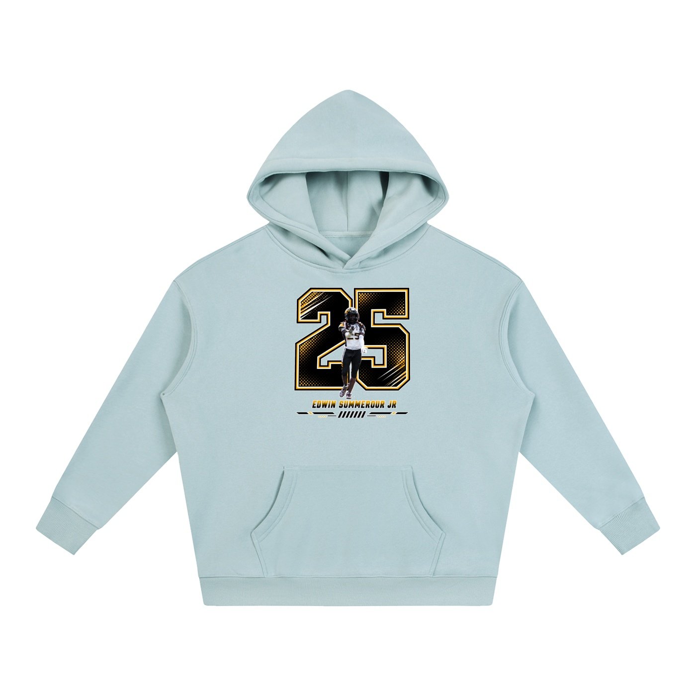 Edwin summerour jr Oversize Fleeced Hoodie - Image 3