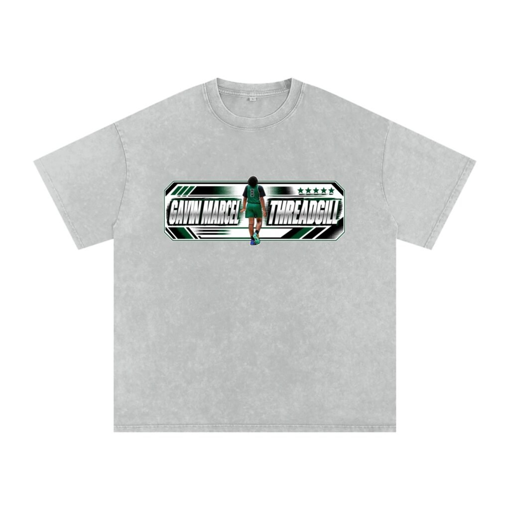 Gavin Marcel Threadgill Snow Washed Oversized TEE