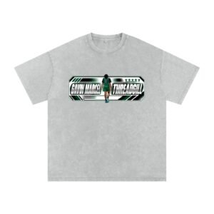 Gavin Marcel Threadgill Snow Washed Oversized TEE - Image 3