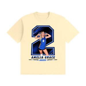 Amelia Grace Unisex Cotton T-Shirt - Image 3