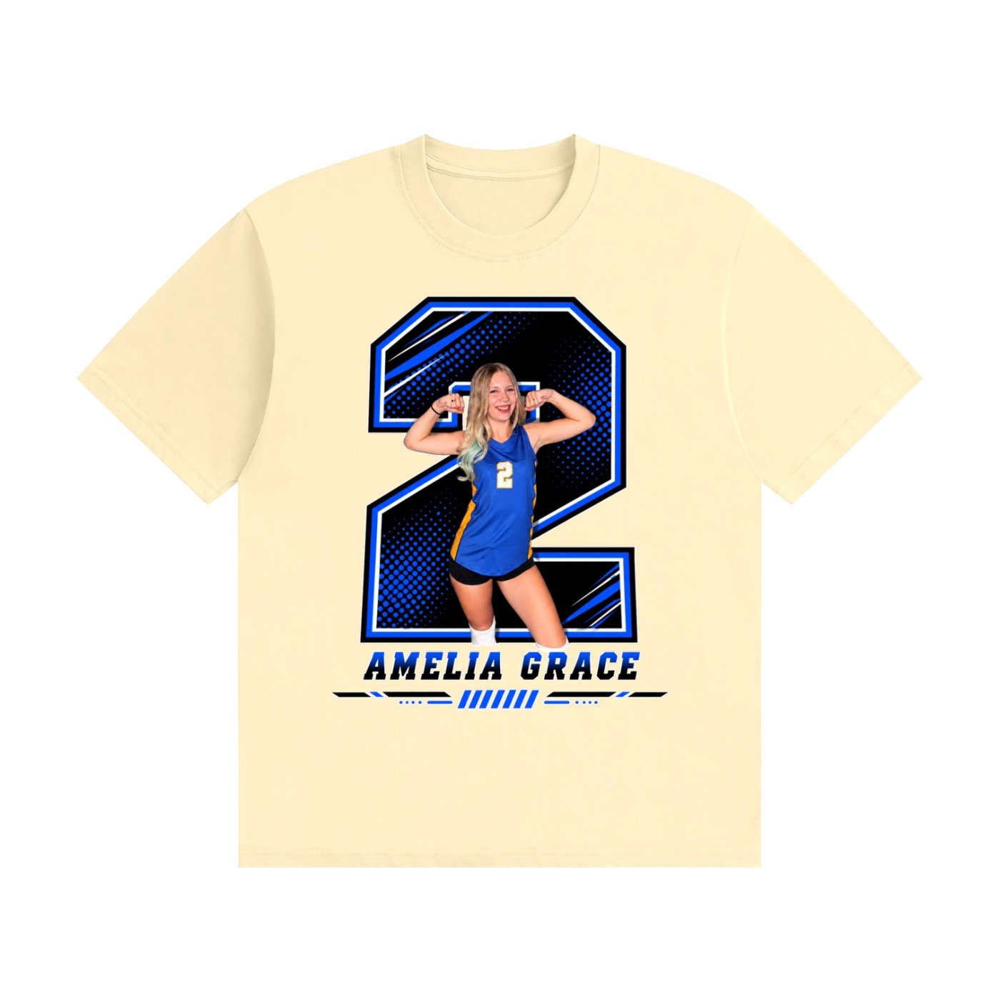 Amelia Grace Unisex Cotton T-Shirt - Image 3