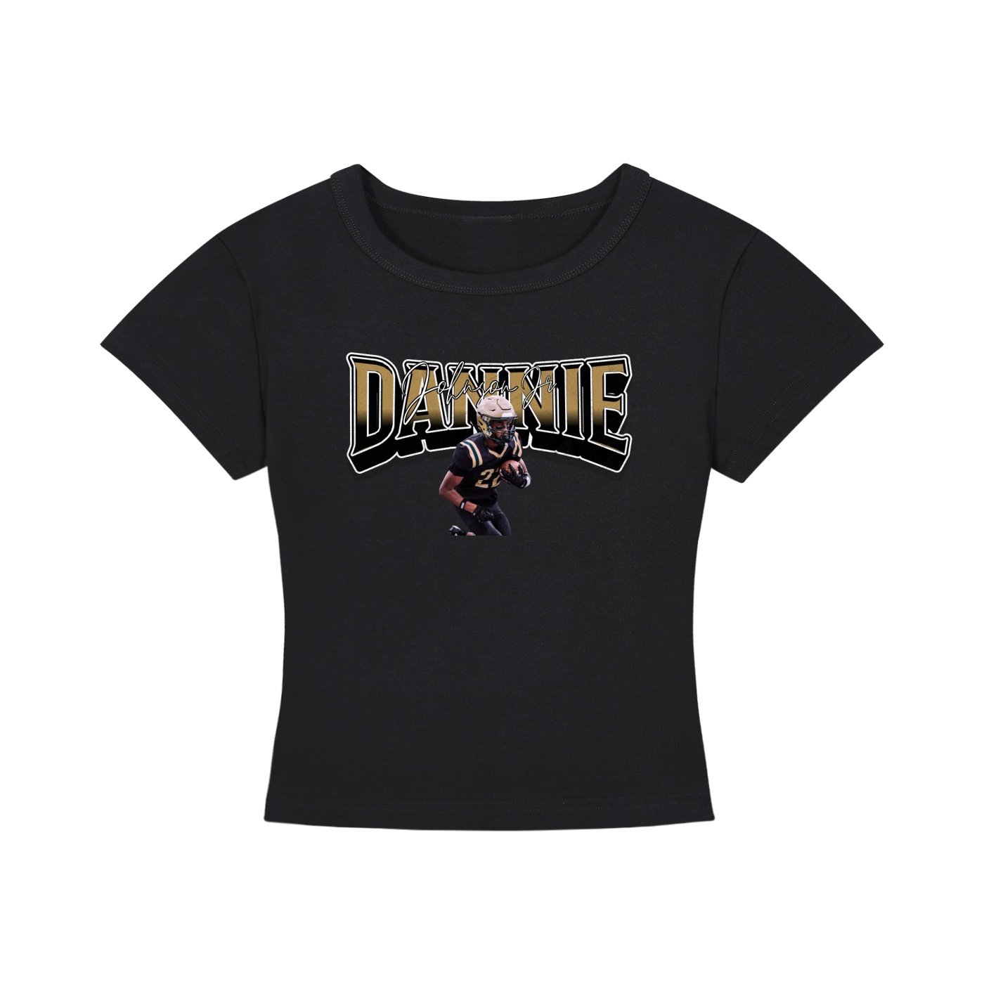 Dannie Johnson jr Women's CropTop - Image 1