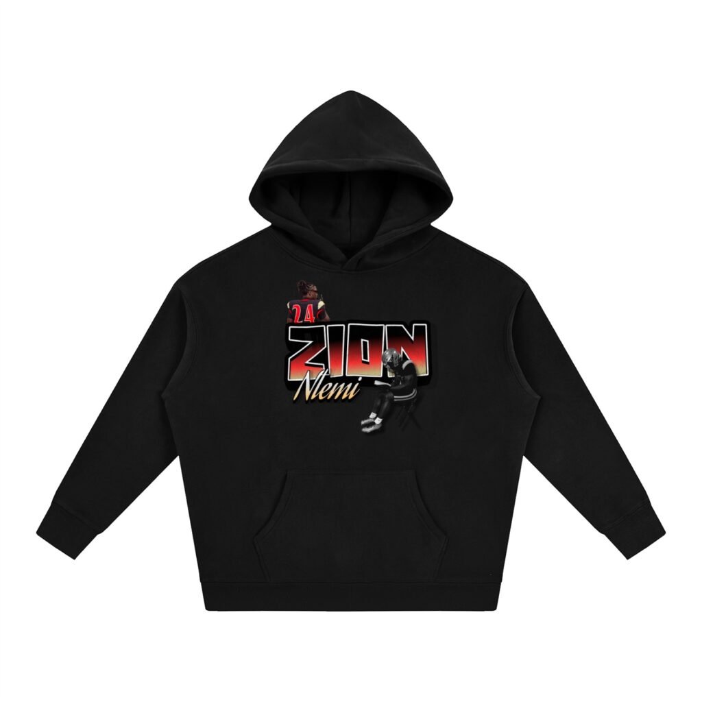Zion Ntemi Oversize Fleeced Hoodie
