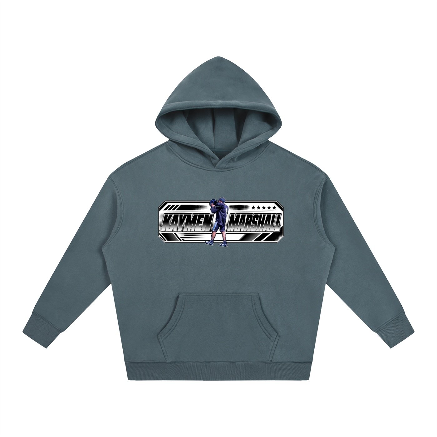 kaymen marshall Oversize Fleeced Hoodie - Image 4