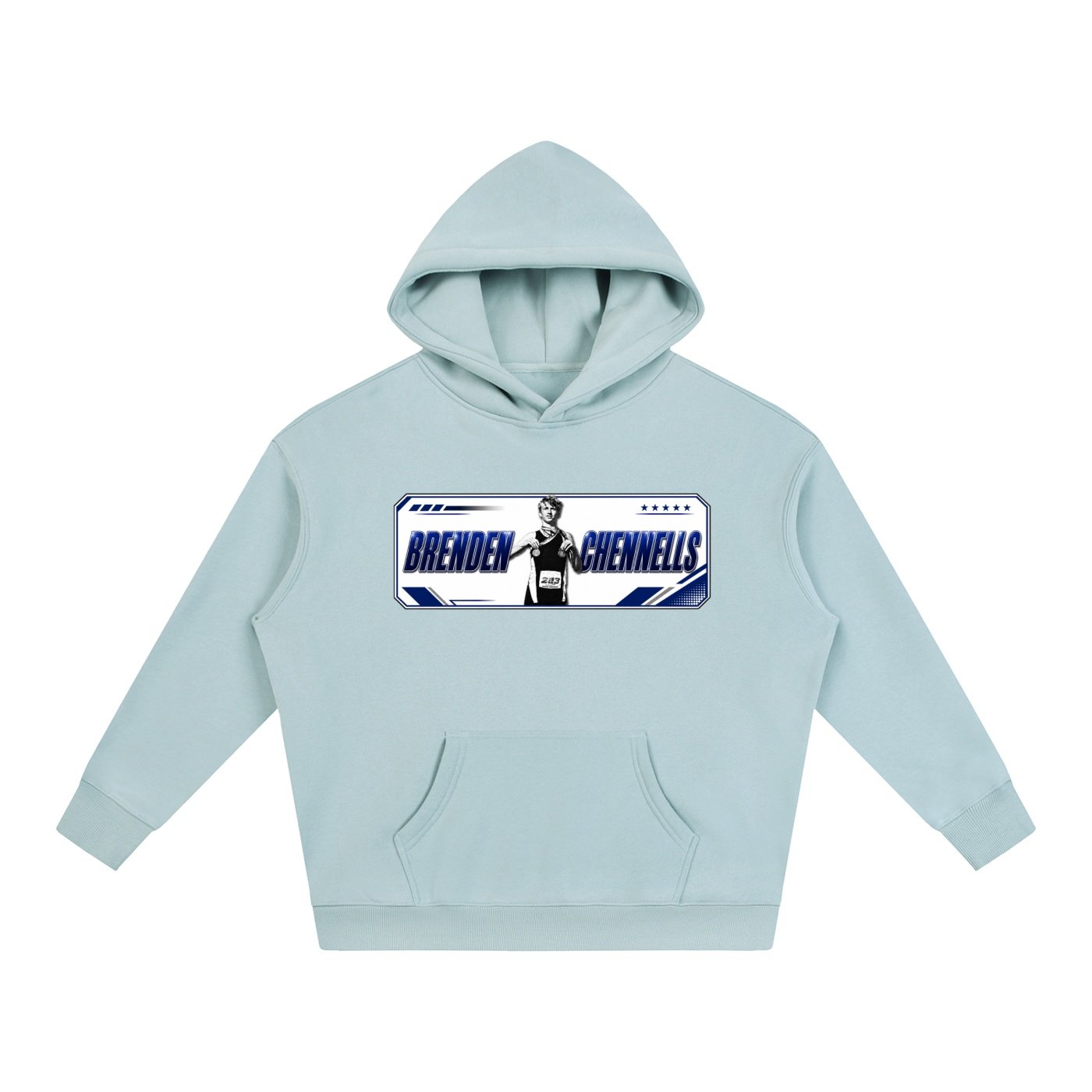 Brenden Chennells Oversize Fleeced Hoodie - Image 3