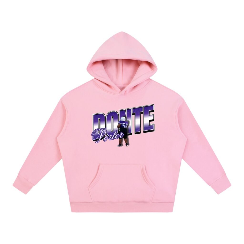 Donte Porter ll Oversize Fleeced Hoodie