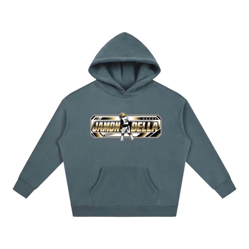 Jamon Della  Oversize Fleeced Hoodie