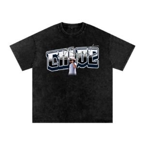 Chloe Bryant Snow Washed Oversized TEE - Image 1